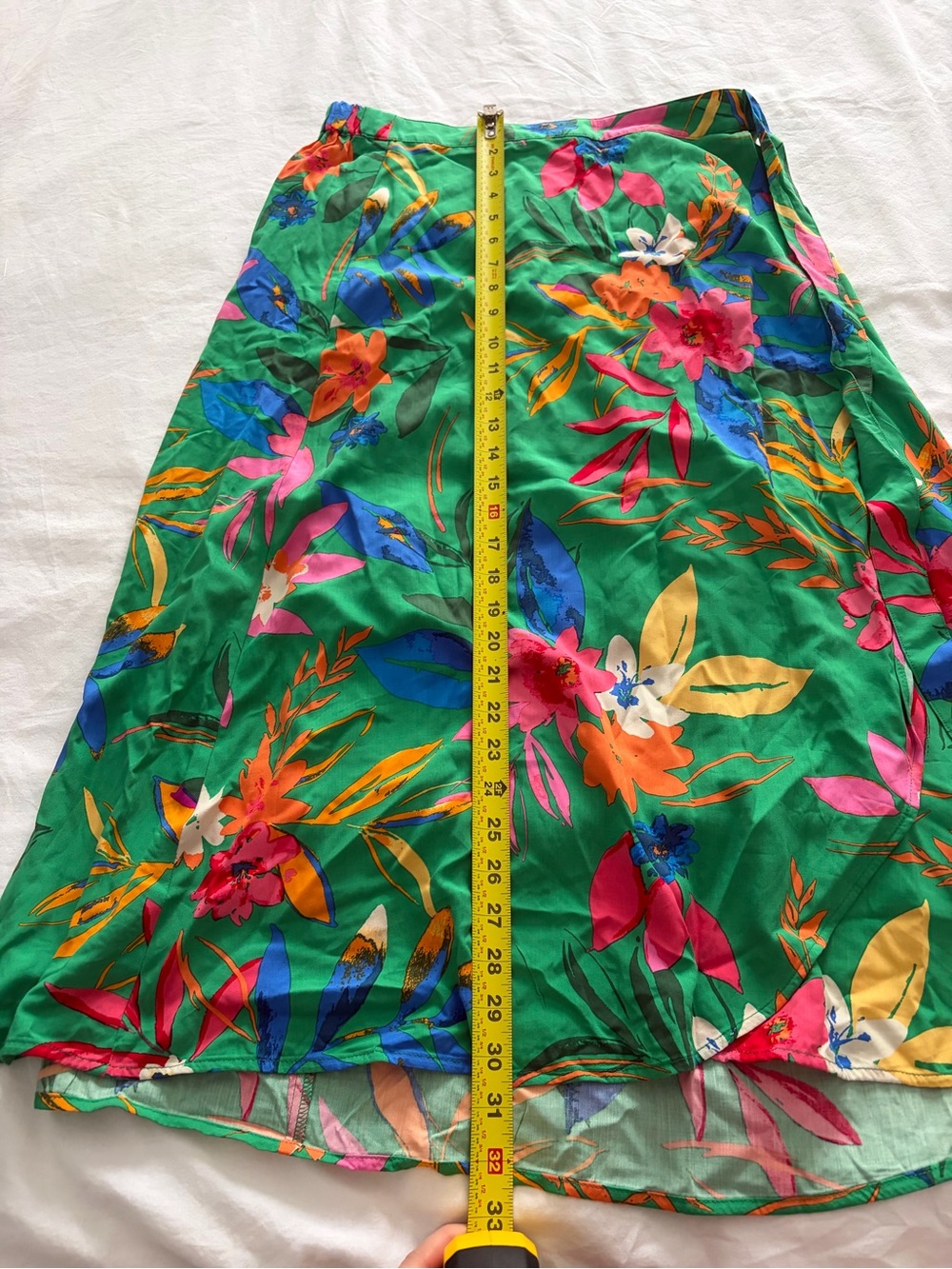 J. Crew Resortwear Vacation Beach Cover-Up Tropical Print Summer Midi Skirt NWT - Picture 5 of 11
